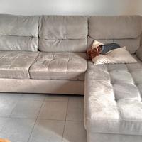 Divano letto con penisola