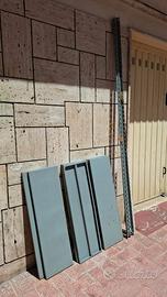 6 RIPIANI RINFORZO SCAFFALATURA ACCIAIO FUORIGROTT