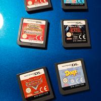 Lotto 6 giochi per Nintendo ds 