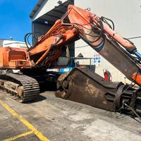 Escavatore Hitachi ex 280 pinza cesoia zato 40