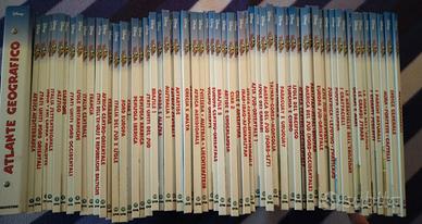 Topogeo collezione completa 61 volumi con atlante