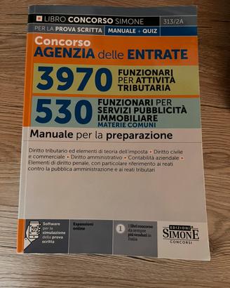 Libro concorso Agenzia delle Entrate