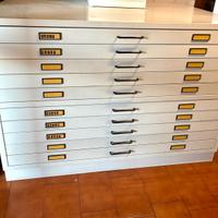 cassettiera porta disegni A0 in metallo 