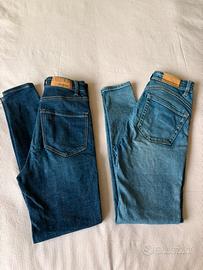 Stradivarius 2 paia Jeans taglia 34 come nuovi