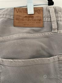 Pantalone jeans jack & jones 34/34 grigio vintage