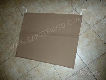 Capote Fiat 500 d'epoca D F L R tessuto biscotto