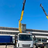 Autocarro iveco 160 con gru e ribaltabile nuovo