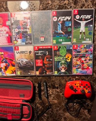 Videogiochi Nintendo Switch scatola+schedina