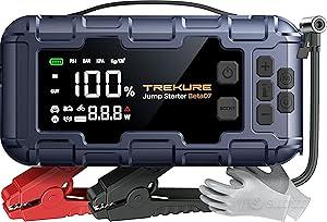 TREKURE 10-in-1 Booster Avviamento Auto da 6000A e