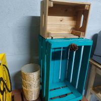 fioriere, cassette in legno, vasi