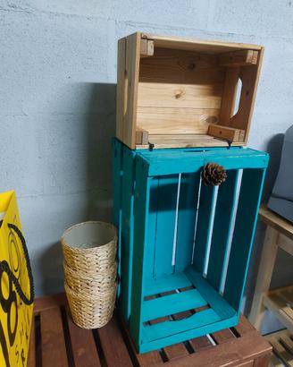 fioriere, cassette in legno, vasi