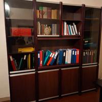 Libreria in mogano e cristallo – Anni ’60