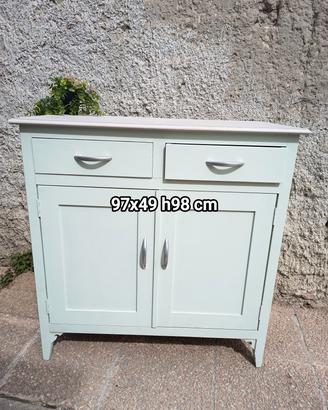 antica credenza madia vintage restaurata 