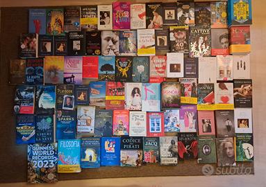 Lotto 81 libri: romanzi, attualità, gialli, fantas