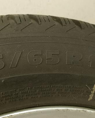 cerchi lega alfa romeo + 4 gomme invernali 