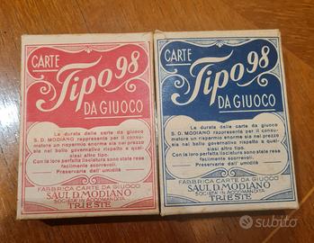 Antiche carte da gioco