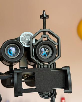 Supporto smartphone per digiscoping