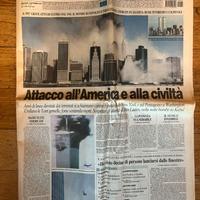 Corriere della Sera del 12 settembre 2001. Intero