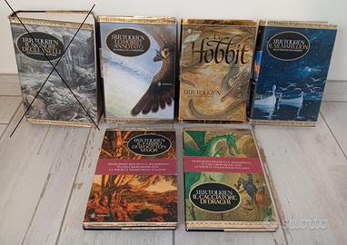 Tolkien Lotto 5 Volumi 1° Ed. Deluxe Bompiani