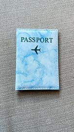 🌍 Porta Passaporto Azzurro