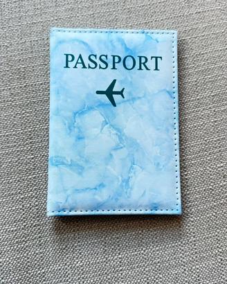 🌍 Porta Passaporto Azzurro