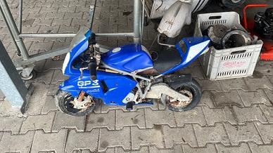 Mini moto polini gp3 alluvionata