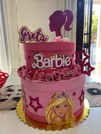 Torta scenografica Barbie