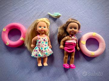 Barbie coppia di Bamboline Kelly Shelly