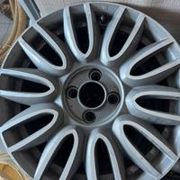 Quattro Cerchi in lega per fiat 500 raggio 16"