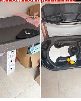 Fasciatoio con vaschetta Cam