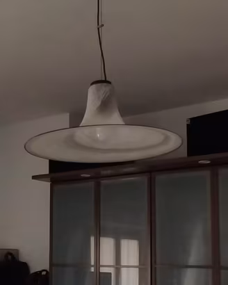Lampadario in vetro murano