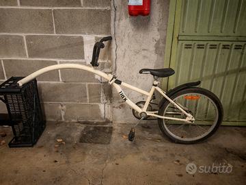 cammellino rimorchio per bicicletta tandem

