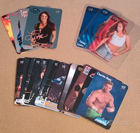 26 cards Wwe 2004 Prominter/Tesla + Edibas