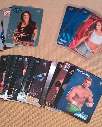 26 cards Wwe 2004 Prominter/Tesla + Edibas