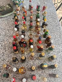 Bottigliette vintage collezione anni 80