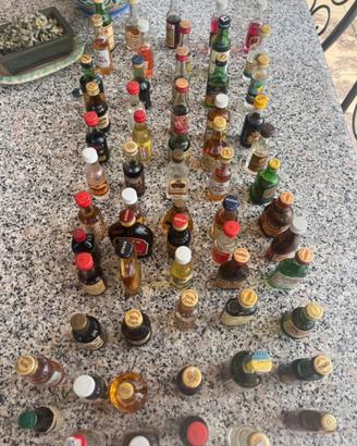 Bottigliette vintage collezione anni 80