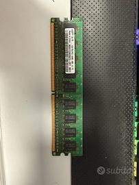 Kit 2GB (2x1GB) RAM Server DDR2 ECC Samsung 800MHz