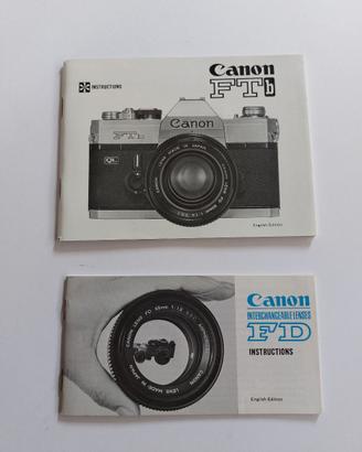 Canon FTb manuale d'uso