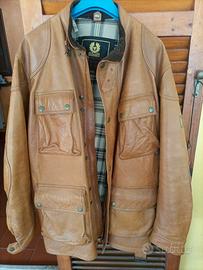 BELSTAFF Giacca pelle XXL