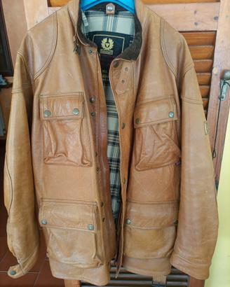 BELSTAFF Giacca pelle XXL