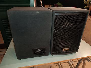 Casse amplificate FBT da 200 Watt RMS x 2