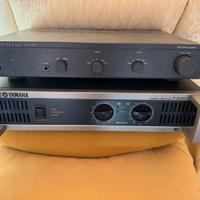 Pre Cambridge C100 e finale Yamaha P2500S