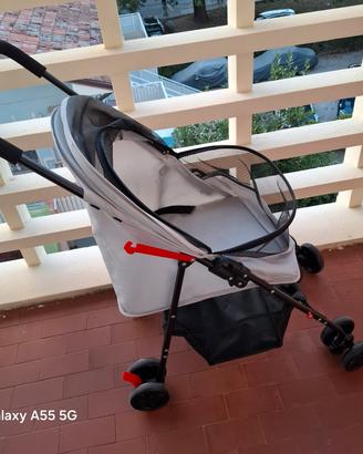 passeggino per animali  sicuro 