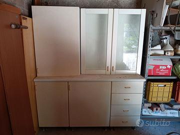 madia con due pensili