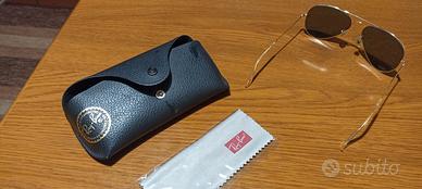 Rayban Aviator montatura classica marrone 30 euro