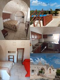 Trullo con piscina a uso esclusivo