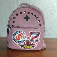 Simpatico Zainetto Rosa  scamosciato.