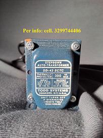 Autotrasformatore Step Down Todd System SD-43 SCTC