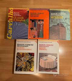 M.Vásquez Montalbán lotto di sei libri Feltrinelli
