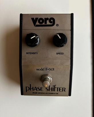 Pedale Vorg F-501 Phase Shifter 80's made in Japan